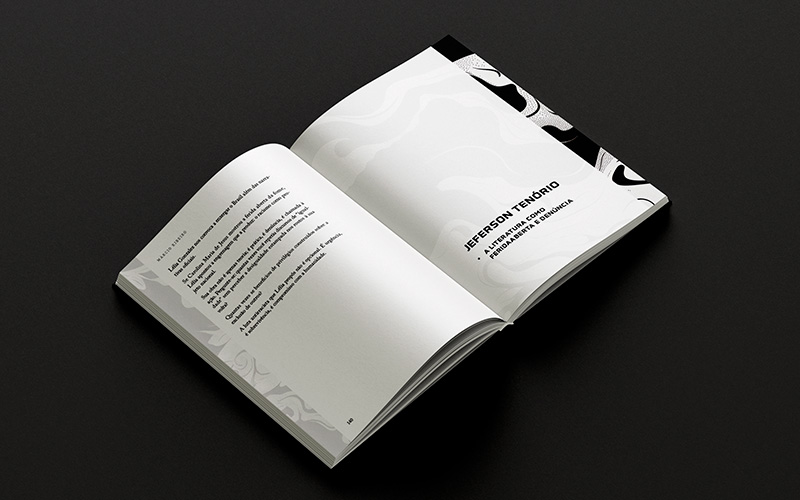 Mockup de diagramação — Quando Eu Era Preto texto